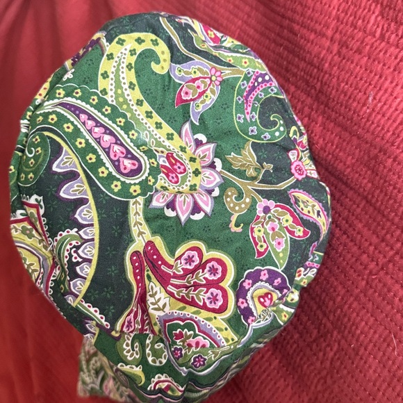 Vera Bradley Green Paisley Cosmetic Bag - Picture 4 of 4